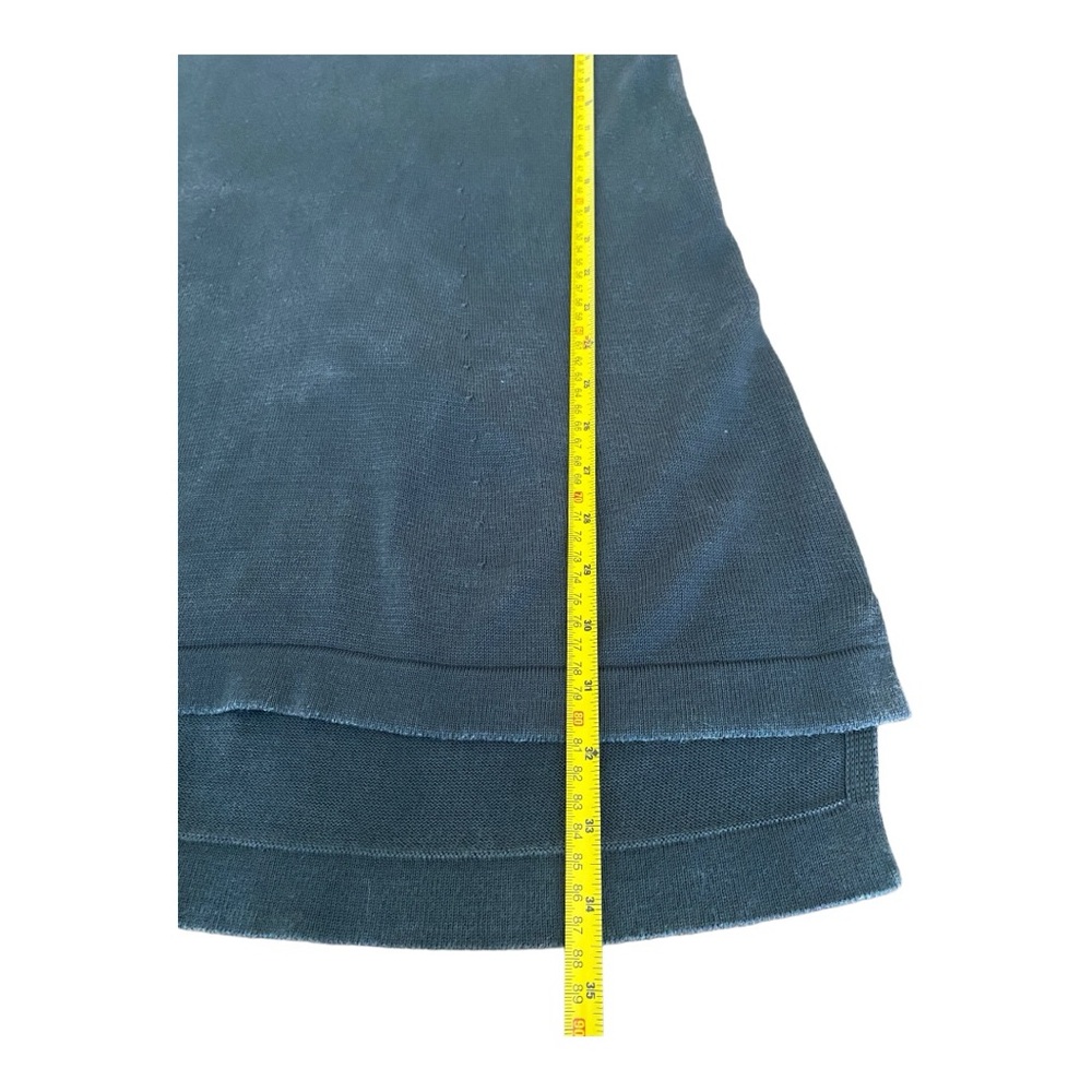 Eileen Fisher Top Sz M Charcoal Tencel Knit Tunic Lagenlook Minimalist Office - Picture 16 of 16